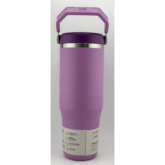 STANLEY The IceFlow Flip Straw Tumbler | 30 OZ | LILAC - Picture 2 of 4